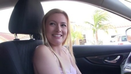 Seductive blonde Kennedy Kressler knows how to ride a cock