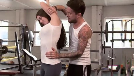 PURE XXX FILMS Gym sex is the best workout